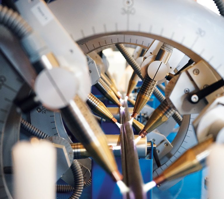 PipeTEC Corona-Vorbehandlung für Mantelrohre